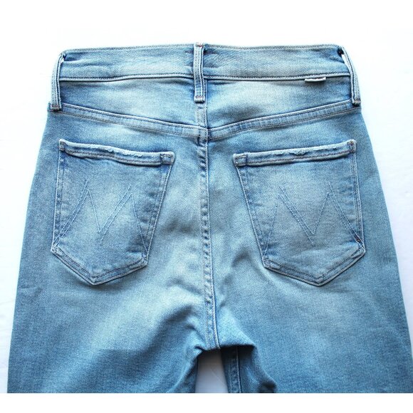MOTHER The Tomcat Skimp Jeans 31" / Size 26 / California Cruiser Blue Straight - Picture 9 of 12
